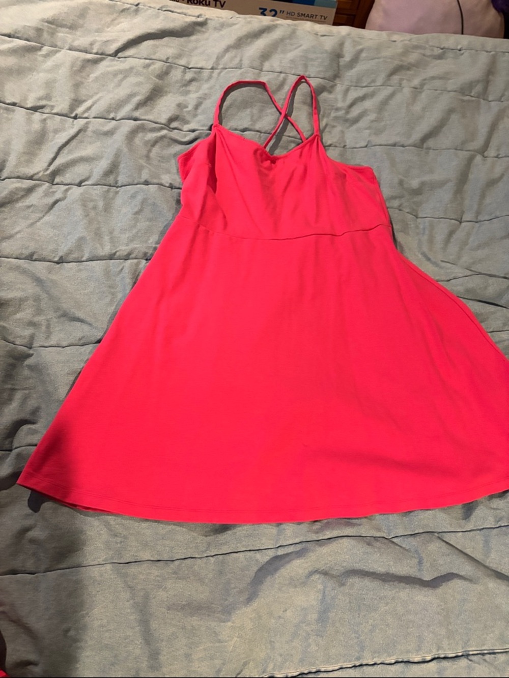 Old navy Pink Strappy A-Line Sundress women’s xl